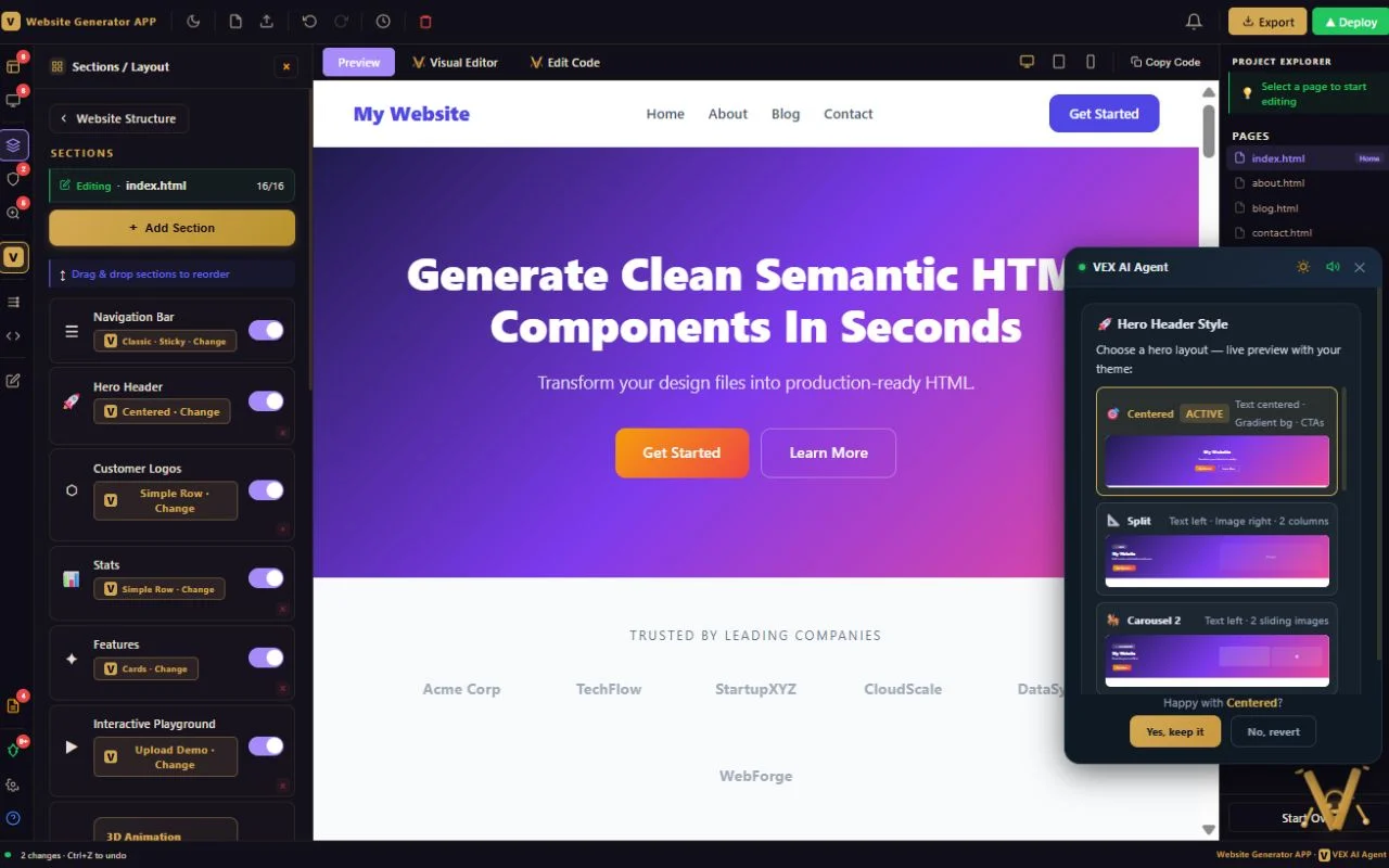 Website Generator